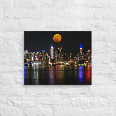 Canvas us new York city skyline 0001 16″×20″