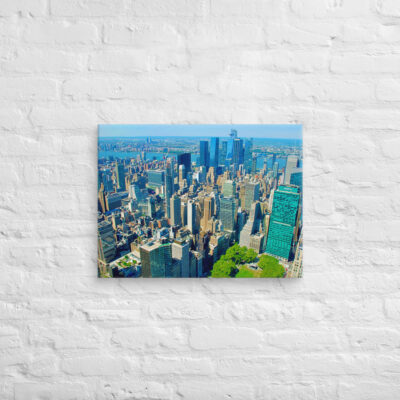 Canvas us new York city skyline 0018 18″×24″