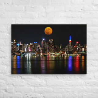 Canvas us new York city skyline 0001 24″×36″