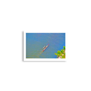 Poster Hawaii canoe paddling 0002 A2 (42×59.4 cm)