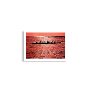 Poster Hawaii canoe paddling 0011 A2 (42×59.4 cm)