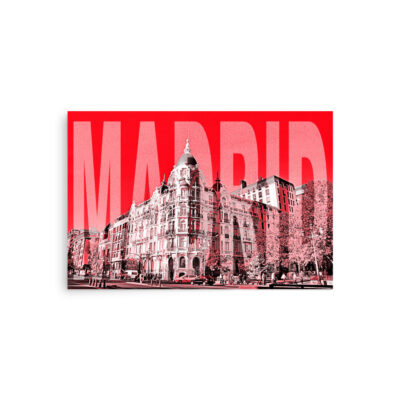 Poster Spain Madrid 0004 20″x30″