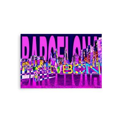 Poster Spain Barcelona Plaza d'Antonio Lopez 0001 20″x30″