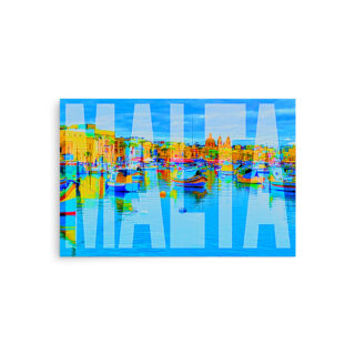 Poster Malta Marsaxlokk 0001 20″x30″