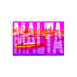 Poster Malta Grand Harbor  Birgu 0001 20″x30″