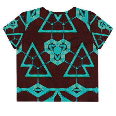 All-Over Print Crop Tee bold and beautiful 013