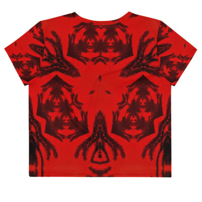 All-Over Print Crop Tee bold and beautiful 010
