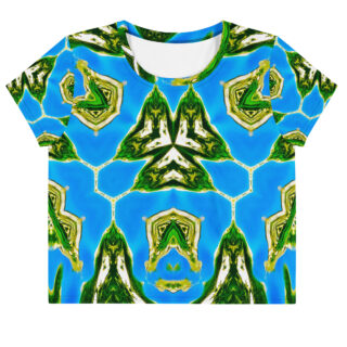 All-Over Print Crop Tee bold and beautiful 001