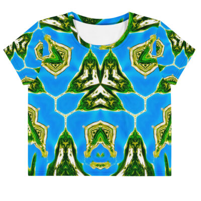 All-Over Print Crop Tee bold and beautiful 001