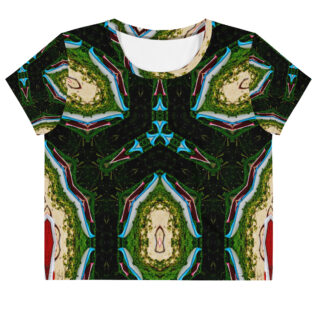All-Over Print Crop Tee bold and beautiful 012