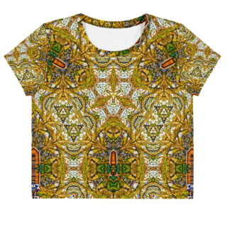 All-Over Print Crop Tee bold and beautiful 011