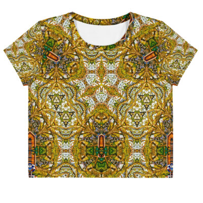 All-Over Print Crop Tee bold and beautiful 011