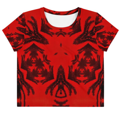 All-Over Print Crop Tee bold and beautiful 010