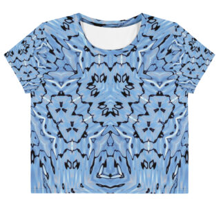 All-Over Print Crop Tee bold and beautiful 005