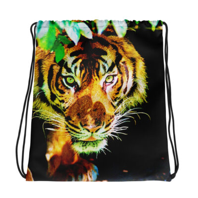 Drawstring bag Bengal tiger 001