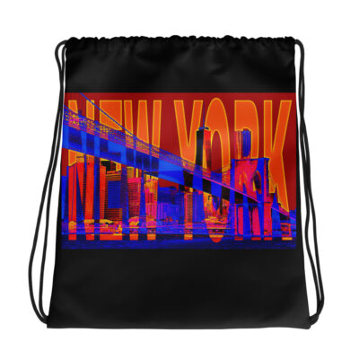 Drawstring bag new York 001