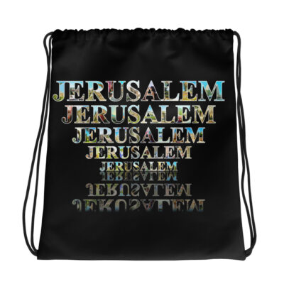 Drawstring bag Israel Jerusalem 002
