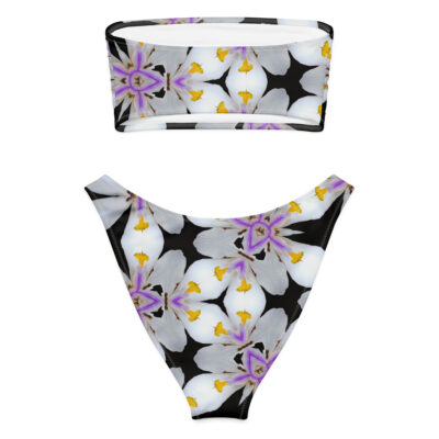 Recycled bandeau bikini bold and beautiful 011