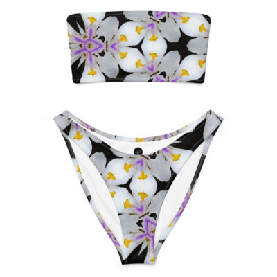 Recycled bandeau bikini bold and beautiful 011