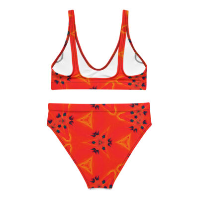 Recycled high-waisted bikini bold and beautiful 002
