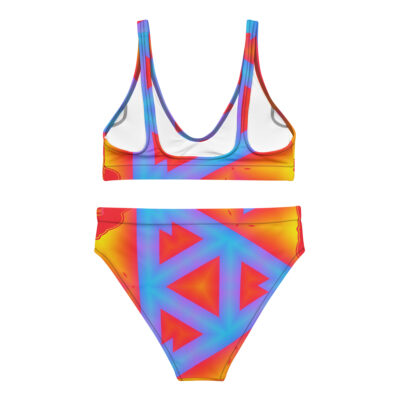 Recycled high-waisted bikini bold and beautiful 010