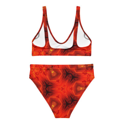 Recycled high-waisted bikini bold and beautiful 018