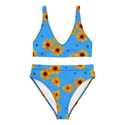 Recycled high-waisted bikini bold and beautiful 005