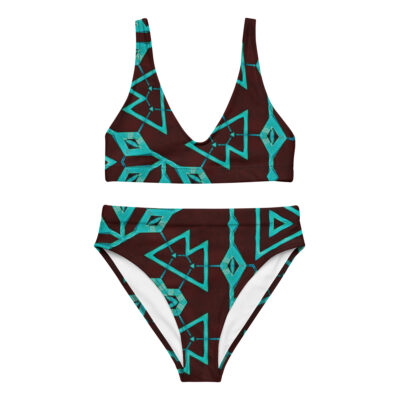 Recycled high-waisted bikini bold and beautiful 012