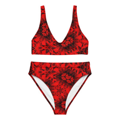 Recycled high-waisted bikini bold and beautiful 014