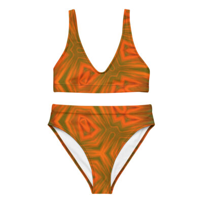 Recycled high-waisted bikini bold and beautiful 020