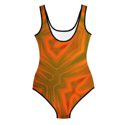 All-Over Print Youth Swimsuit bold and beautiful 021