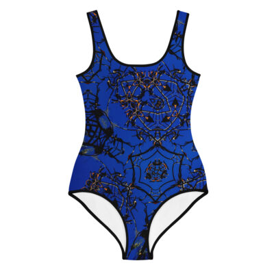 All-Over Print Youth Swimsuit bold and beautiful 020