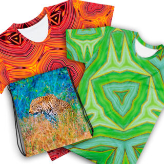 All-Over Print Crop Tee bold and beautiful 001