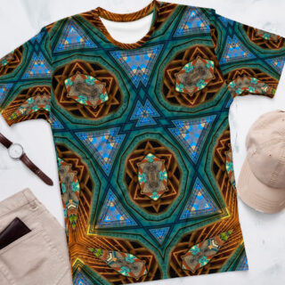 All-Over Print Crop Tee bold and beautiful 001