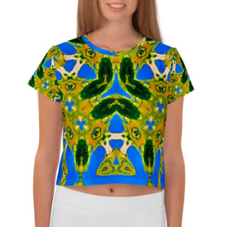 All-Over Print Crop Tee bold and beautiful 001