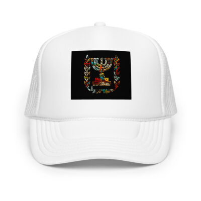 Foam trucker hat Israel 002