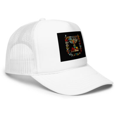 Foam trucker hat Israel 002