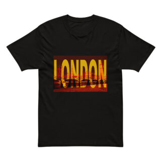 Cotton Heritage MC1082 I Men's Premium Short Sleeve Tee world t-shirt England London 001