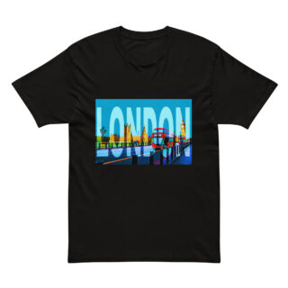 Cotton Heritage MC1082 I Men's Premium Short Sleeve Tee world t-shirt England London 002