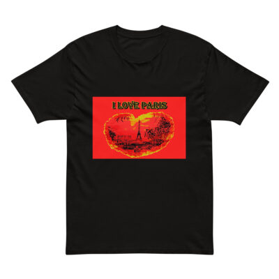 Cotton Heritage MC1082 I Men's Premium Short Sleeve Tee world t-shirt French Paris 001