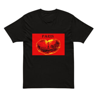 Cotton Heritage MC1082 I Men's Premium Short Sleeve Tee world t-shirt French Paris 002