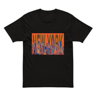 mens-premium-short-sleeve-tee-black-front-69c627e536d10.jpg Cotton Heritage MC1082 I Men's Premium Short Sleeve Tee world t-shirt USA new York 001