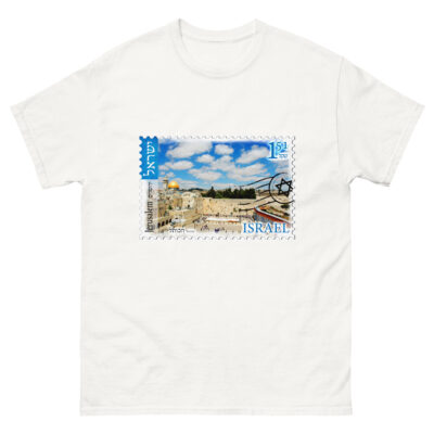 unisex-classic-tee-white-front-69c70972e2b54.jpg Unisex classic tee israel jerusalem kotel 001