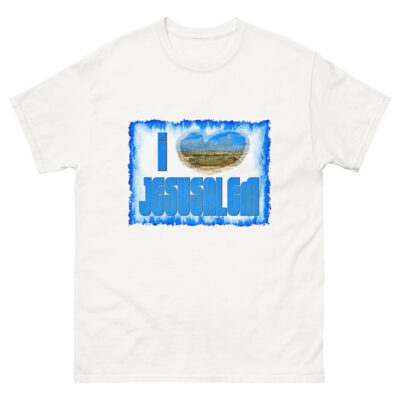 Unisex classic tee israel jerusalem 004