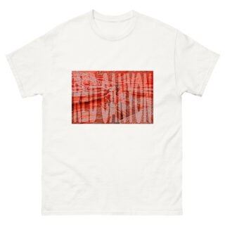 Unisex classic tee israel red canyon 001