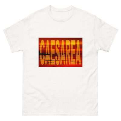 Unisex classic tee israel caesarea 001