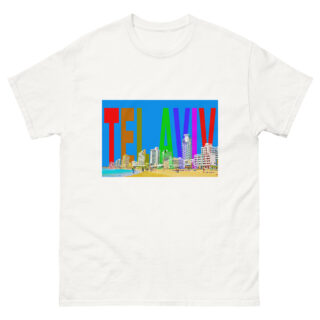 Unisex classic tee israel tel aviv 002