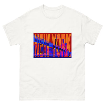 Unisex classic tee world t-shirt new york 001
