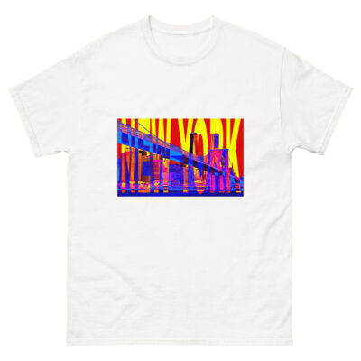 Unisex classic tee world t-shirt new york 003