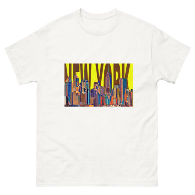 Unisex classic tee world t-shirt new york 004